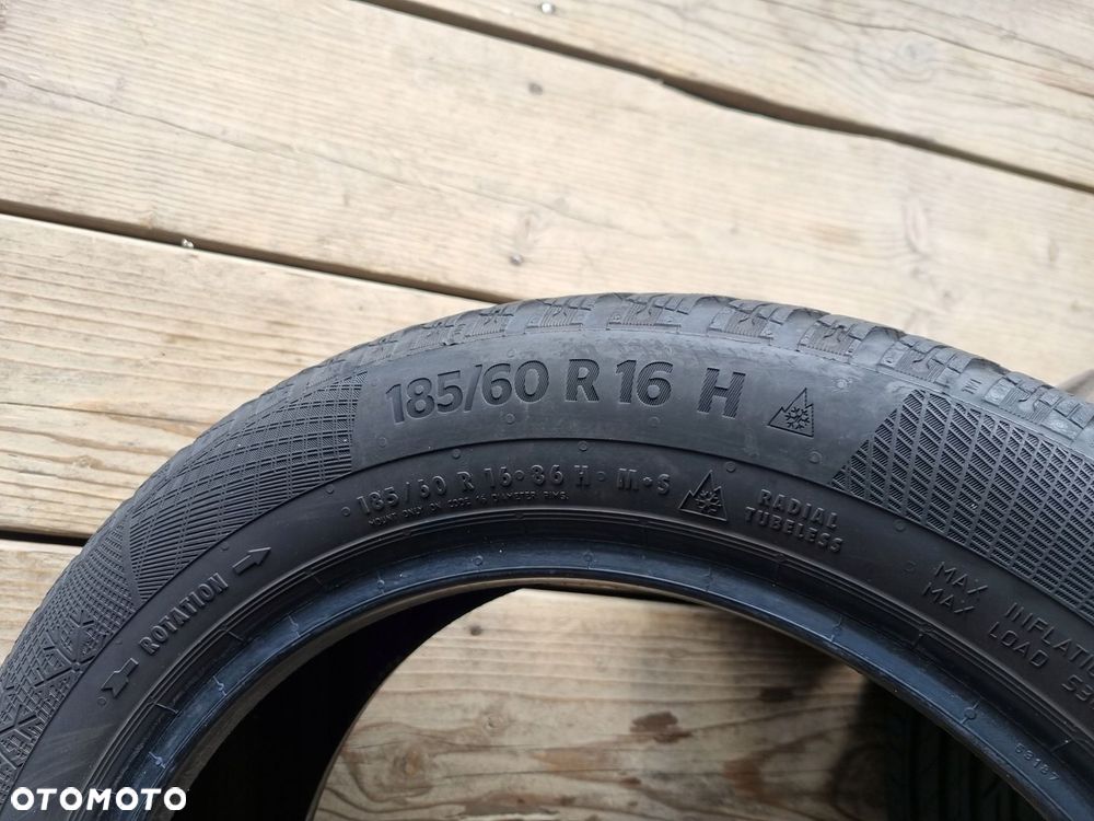 OPONY CONTI WINTER CONTACT TS860 185/60r16 86h ,2020r. 2x6,8mm bdb stan - 7