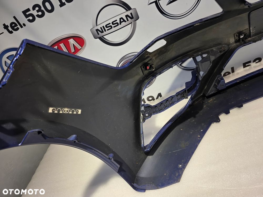 SEAT LEON 3 III LIFT FR CUPRA ZDERZAK PREDNI PRZÓD , ŁADNY , NA SPRYSKI + 4xPDC 4X PDC , KOLOR NIEBIESKI METALIK / ATRAMENTOWY , NR 5F0807221AB , NR AUKCJI NZ1461 - 23