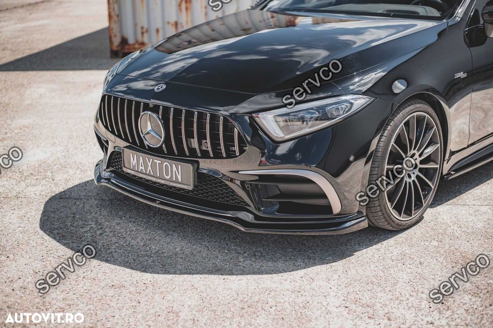 Prelungire bara fata Mercedes CLS C257 AMG-Line 2018- v1 Maxton Design - 4
