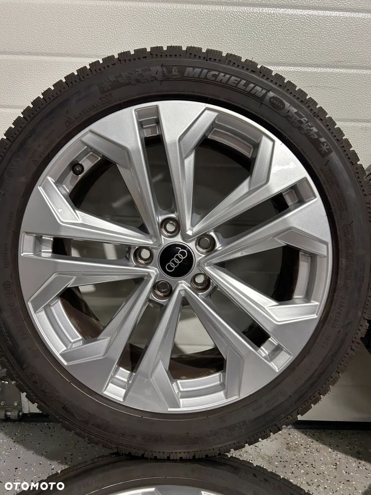 Oryginalne KOŁA FELGI 18 AUDI A4 B9 Allroad A6 C7 Michelin 245/45R18 2020r 7,5mm jak NOWE - 5