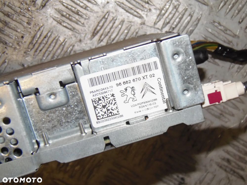CITROEN C4 GRAND PICASSO I RADIO ODTWARZACZ MULTIMEDIA - 3