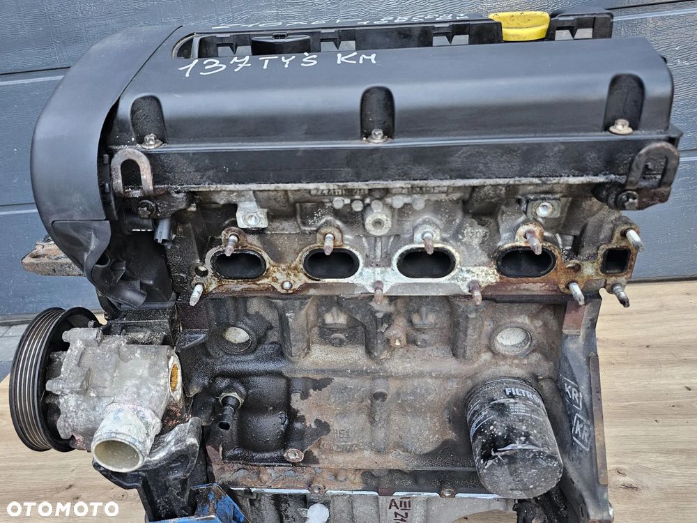 SILNIK SŁUPEK OPEL ASTRA H ZAFIRA B MERIVA A 1.6 Z16XEP 137000KM NIEMCY - 8