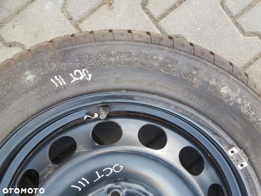 SKODA OCTAVIA 2 II 04-12r SUPERB II KOŁO ZAPASOWE 16 5X112 - 3