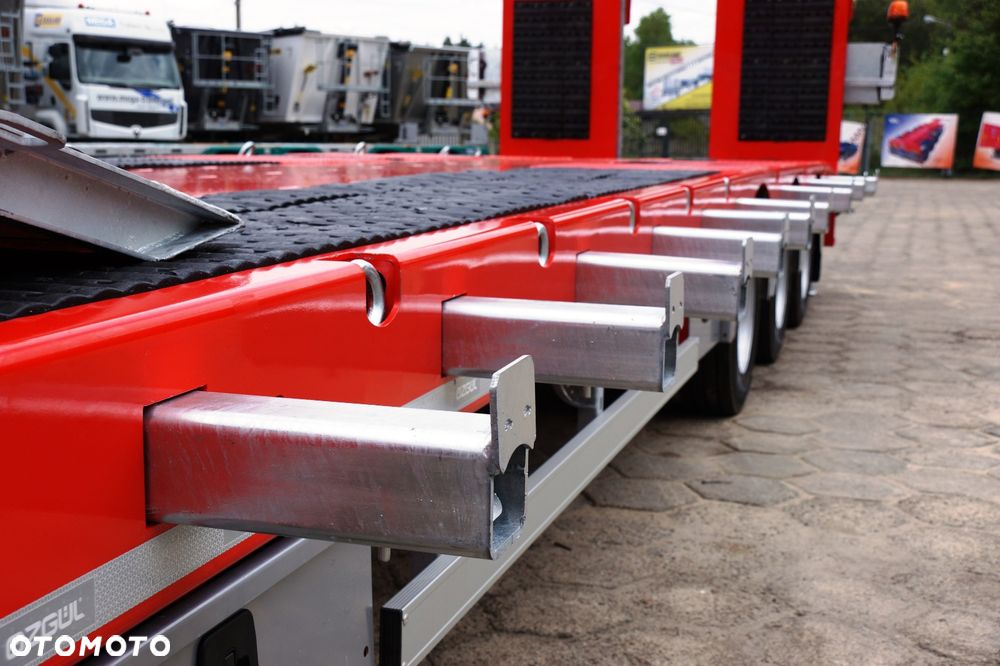 Inny 3 OSIOWA NISKOPODWOZIOWA Z NAJAZDAMI HYDRAULICZNYMI - twarda guma techniczna na pokładzie! - 14