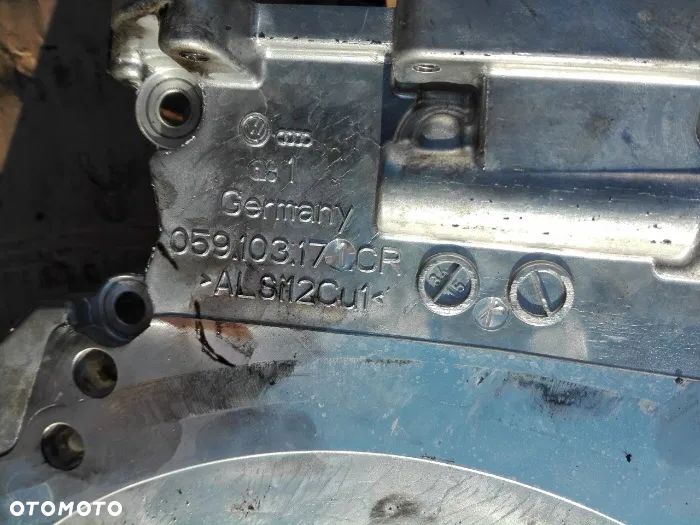 Osłona pokrywa Rozrządu VW Touareg Audi A6 A7 A8 Q7 3.0 TDI V6 CRT 059103171CR Kołnierz uszczelniający - 3