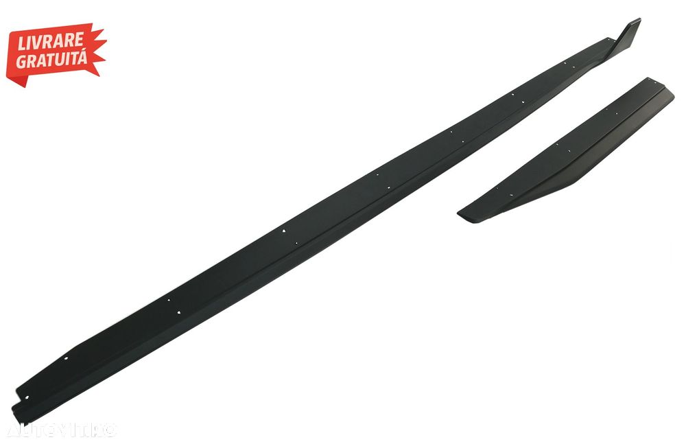 Add-On Extensii Praguri Laterale FORD Mustang Sixth Generation (2015-2020) GT 500 - livrare gratuita - 4