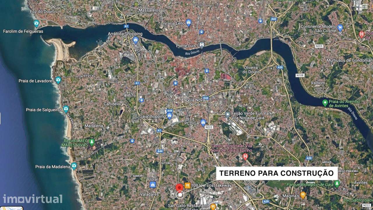 Terreno Para Construção com viabilidade de construção: 2 Edifícios de - Grande imagem: 3/19