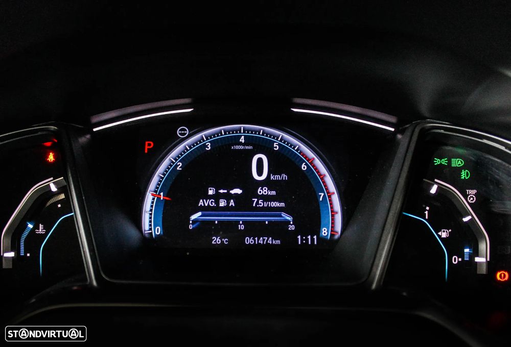 Honda Civic 1.0 i-VTEC Elegance Navi CVT - 12