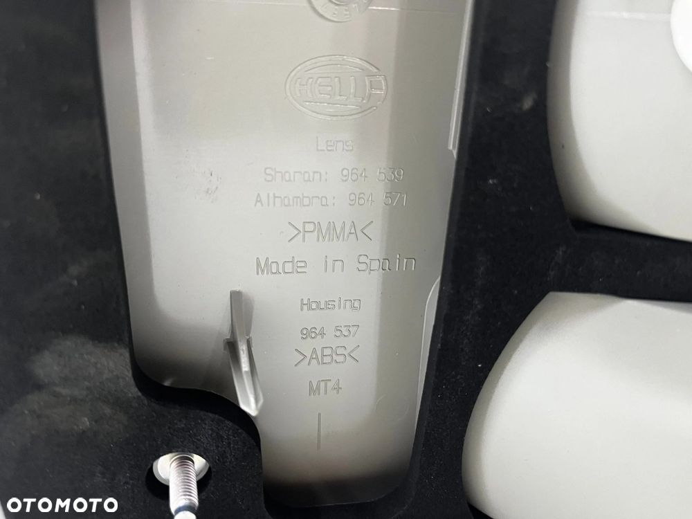 Lampa Seat Alhambra I Lift 00-10r. NOWA lewa tylna w klapę bagażnika EU Oryginalna 7m7945093e - 8