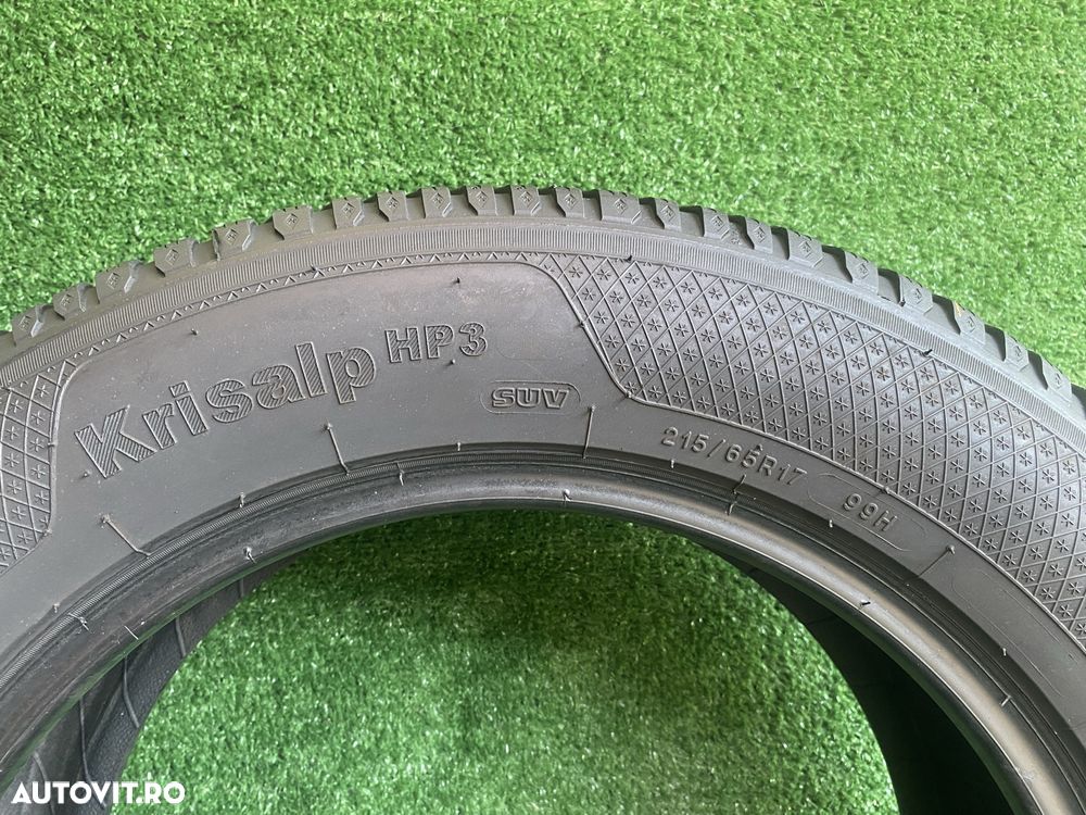 Set 4 anvelope Iarnă Kleber Krisalp H3 SUV  215 65 R17 99H Dot 3823 - 3