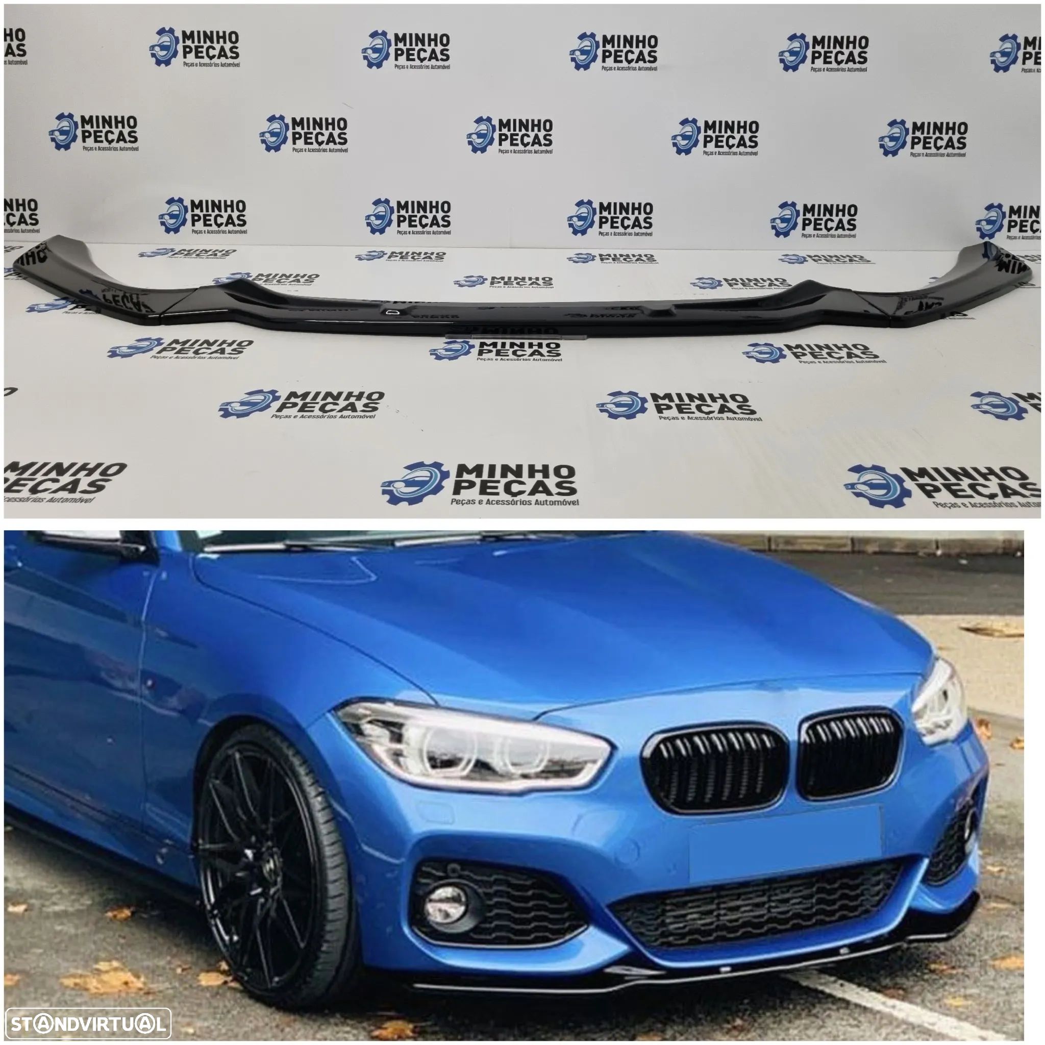 Spoiler Frontal BMW Série 1 (F20) Pack M LCI - 1