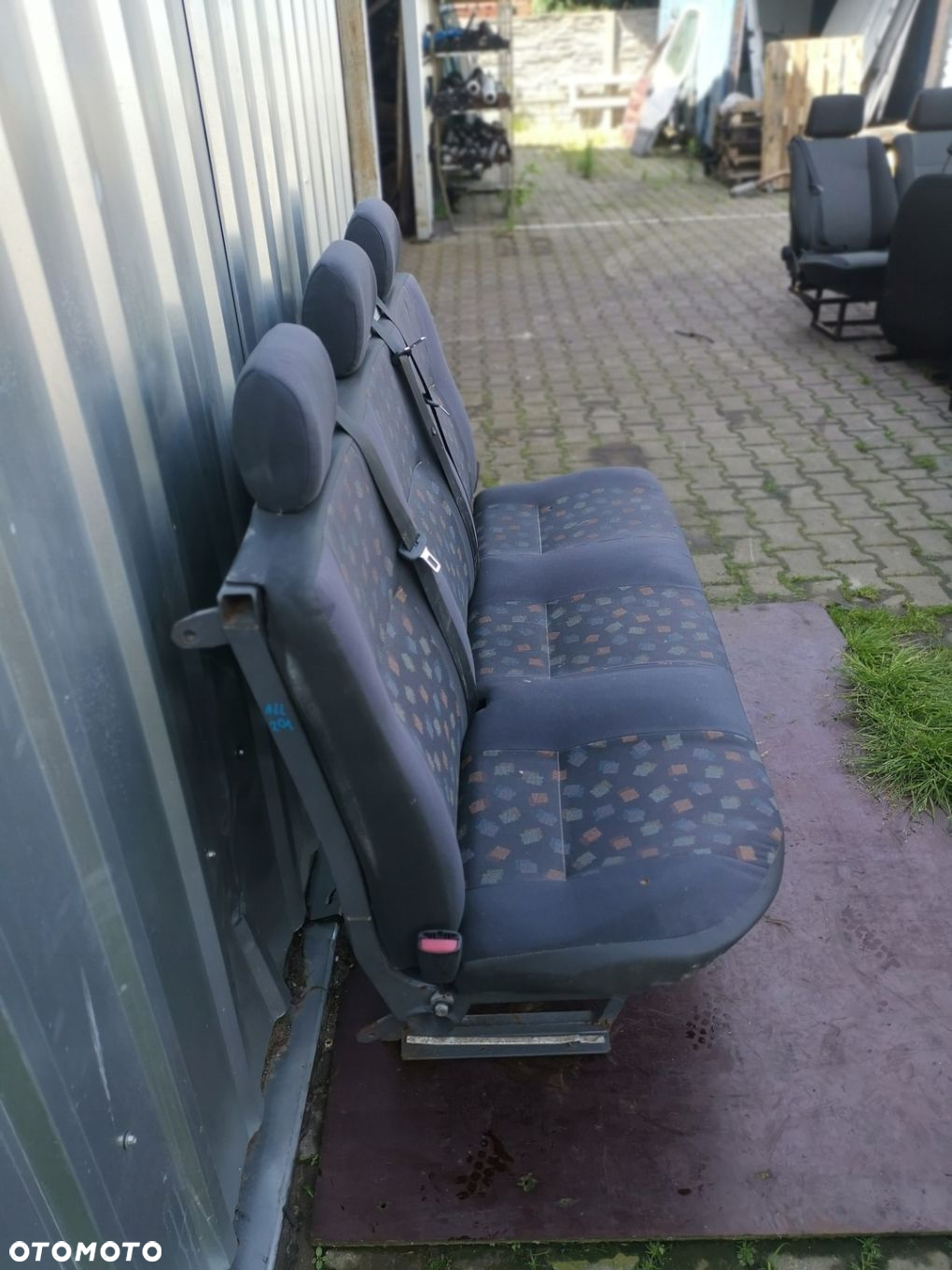 Fotel Kanapa Trójka Trzeci Rząd Mercedes Vito Viano 639 2003-2014 - 5
