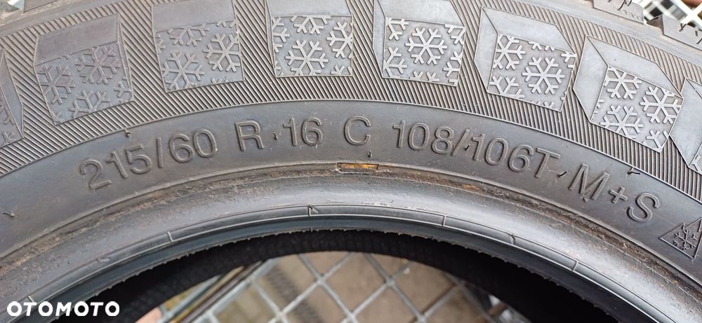 215/60R16C VREDESTEIN , dwie opony zimowe wzmacniane. - 5