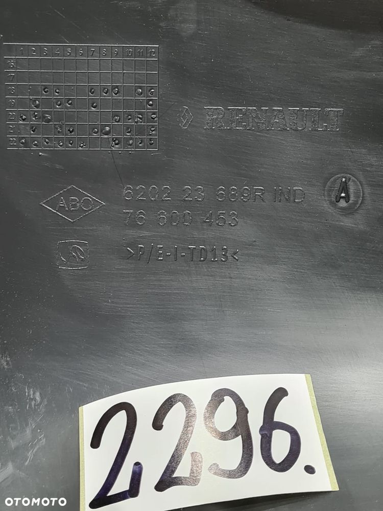 Dacia Lodgy 12-16r 620223689R zderzak przedni przód z belką - 7