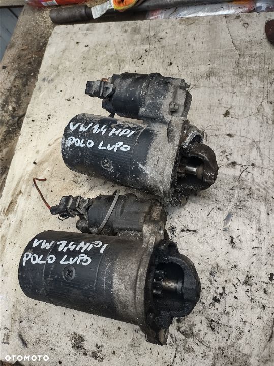 VW POLO LUPO IBIZA 1,0 mpi AROSA 1,4 MPI Rozrusznik alternator - 2