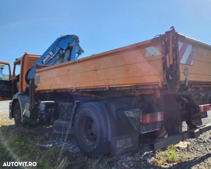 Mercedes-Benz Atego 18.28 basculabil, cu macara - 5