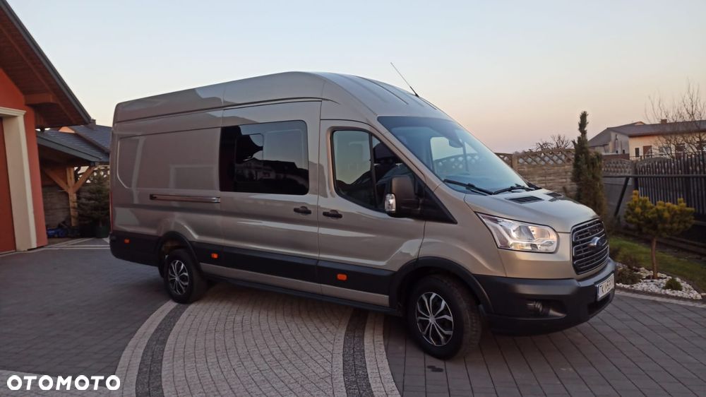Ford TRANSIT 2.0 TDCi 170KM * JUMBO * BRYGADOWY 6 osób * BOGATY * SUPER STAN! - 3