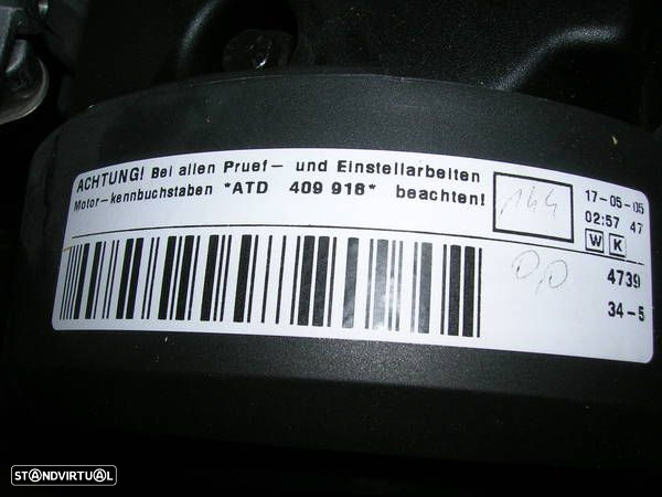 Motor 1.9TDI Ibiza | Ref: ATD (115.890km) - 2