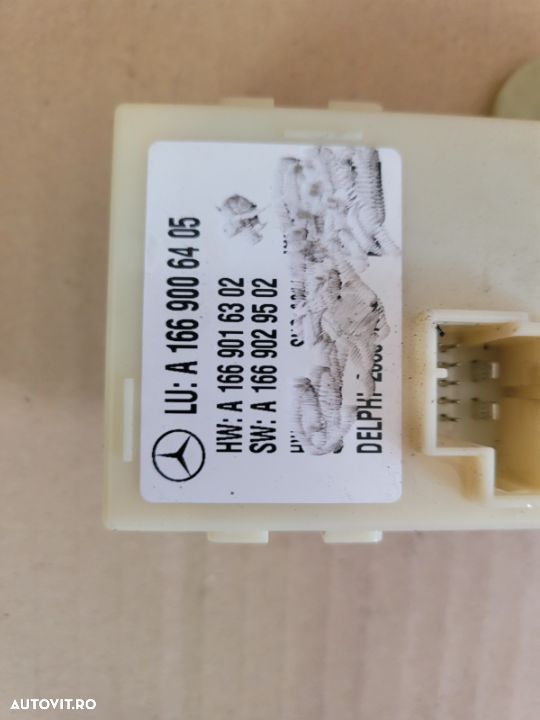 Calculator Modul Portbagaj Haion Hayon Electric Mercedes ML GLE W166 An 2011-2019 Cod A1669016302 - 3