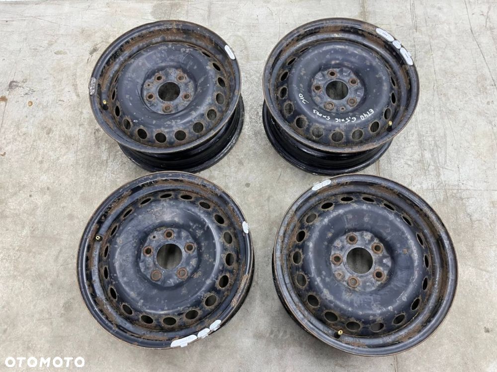 Felga Nissan Qashqai I J10 06-13r. 6,5jx16 5x114,3 ET40 felgi stalowe 16 cali Alcar 7855 KOMPLET - 1