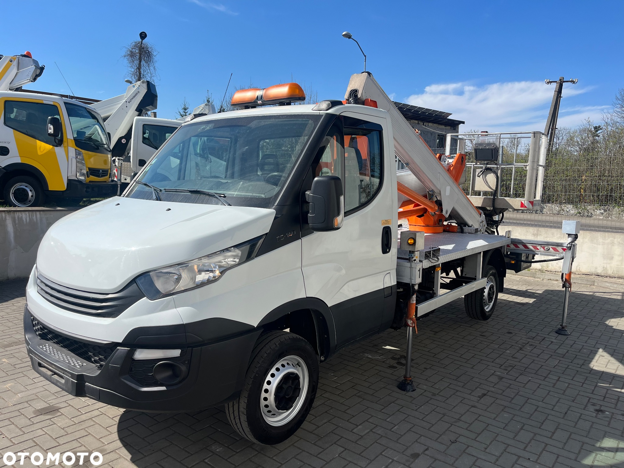 Iveco Podnośnik Koszowy Zwyżka 21 Metrów Multitel Mx210 MT182 UDT BDB Stan jak Wumag Ruthmann GSR - 22