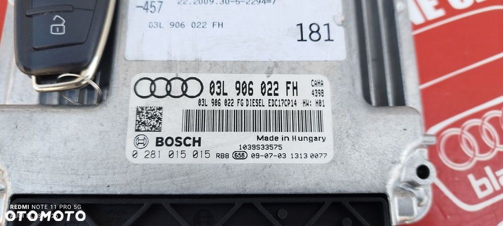 Sterownik Silnika Audi A6 C6 2.0 TDI 170 KM CAHA 2009 Blask Gołdap - 2