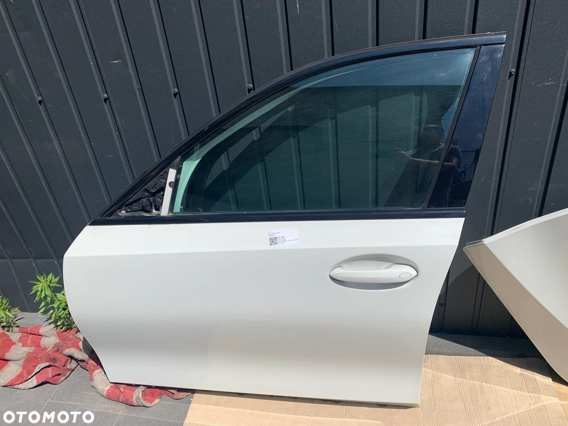 DRZWI LEWA STRONA PRZÓD TYŁ BMW 3 G20 G21 A300 ALPIN WEISS - 2