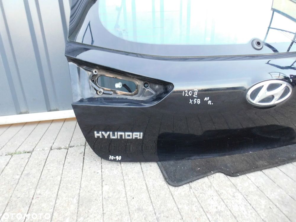 KLAPA TYLNA Z SZYBĄ HYUNDAI I20 II 5 DRZWI HATCHBACK 2015r. X5B ORYGINAŁ - 2