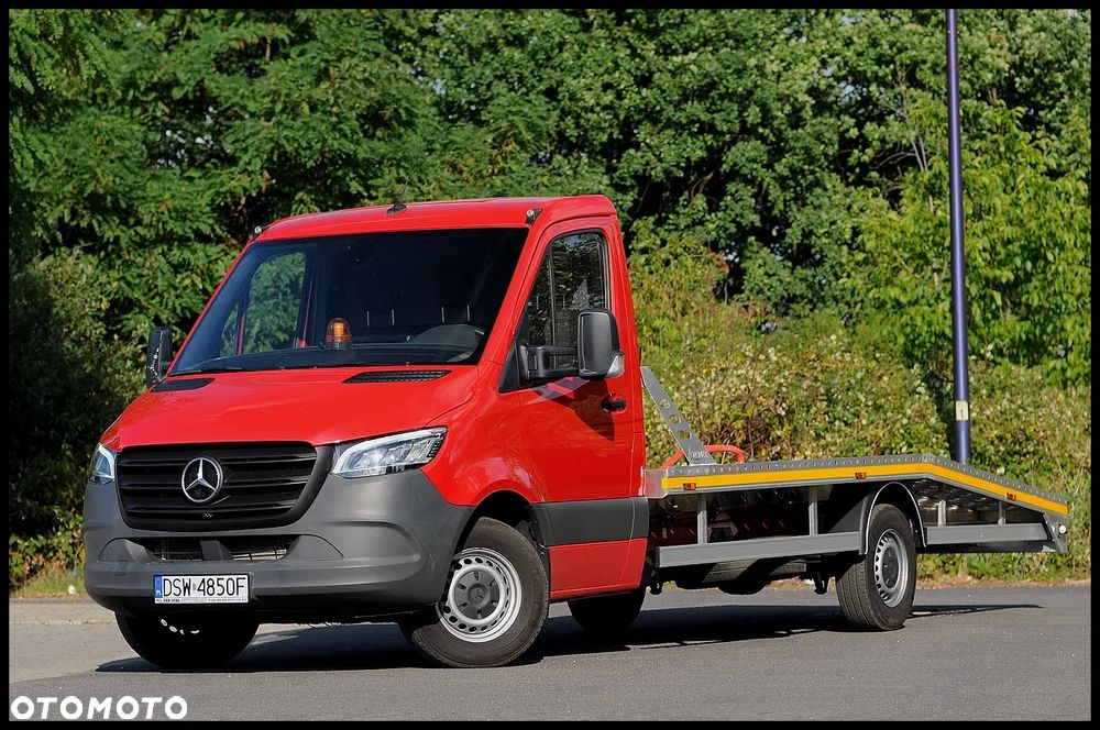 Mercedes-Benz Sprinter 2.0 CDi 150KM Auto Laweta FULL LED Nowa zabudowa Climatronic Elektryka Salon Polska Faktura VAT 23% - 4