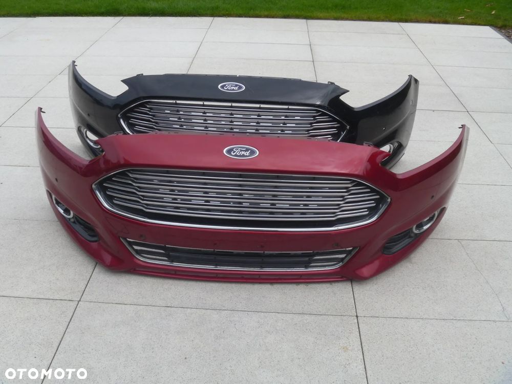 FORD MONDEO MK5 ZDERZAK PRZEDNI ATRAPA KRATKI ORYGINAŁ ŁADNY - 1