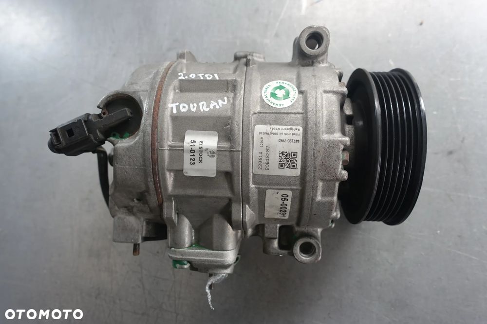 SPRĘŻARKA KLIMATYZACJI TOURAN I 09r. 2.0 TDI - 1