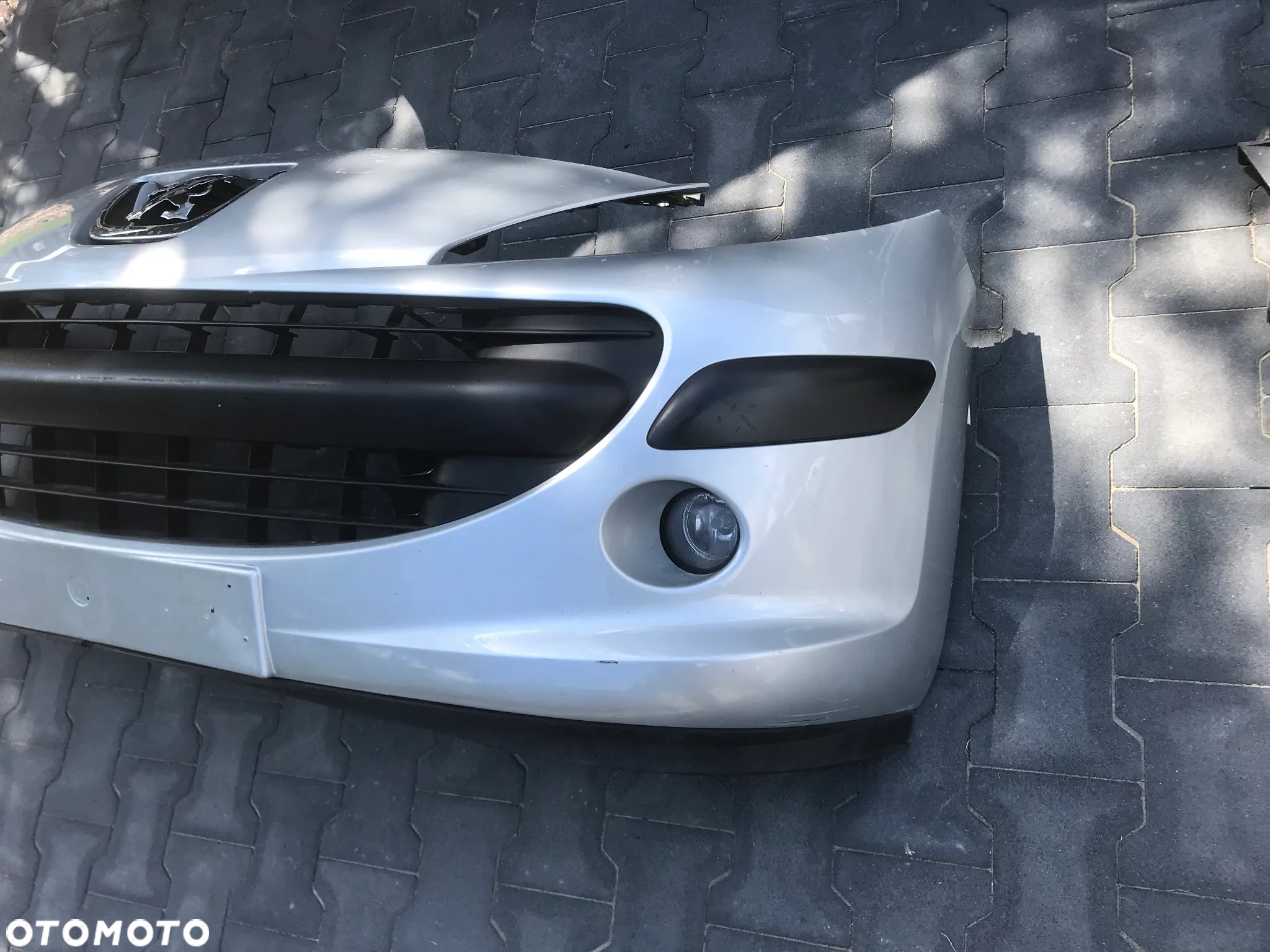 Peugeot 207 06- Zderzak Przedni w kolor EZRC - 2
