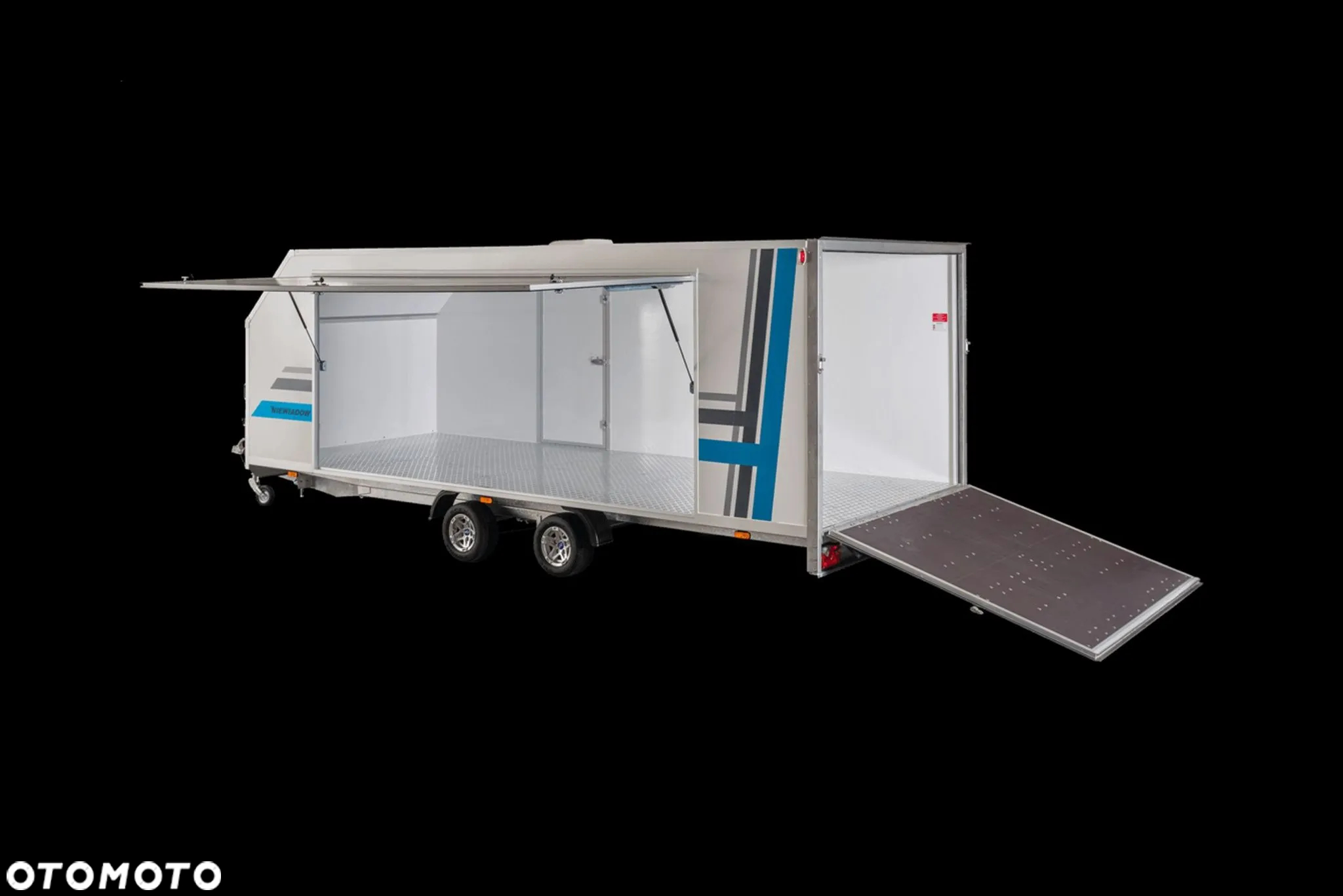 Niewiadów Monte Carlo laweta kryta przyczepa uchylna zamknięta 3500kg - 3