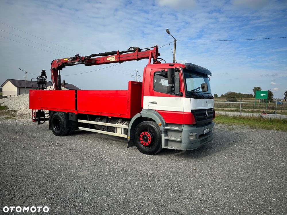 Mercedes-Benz Axor 1828 skrzyniowy HDS Hiab 144B-2CL Zamiana - 1