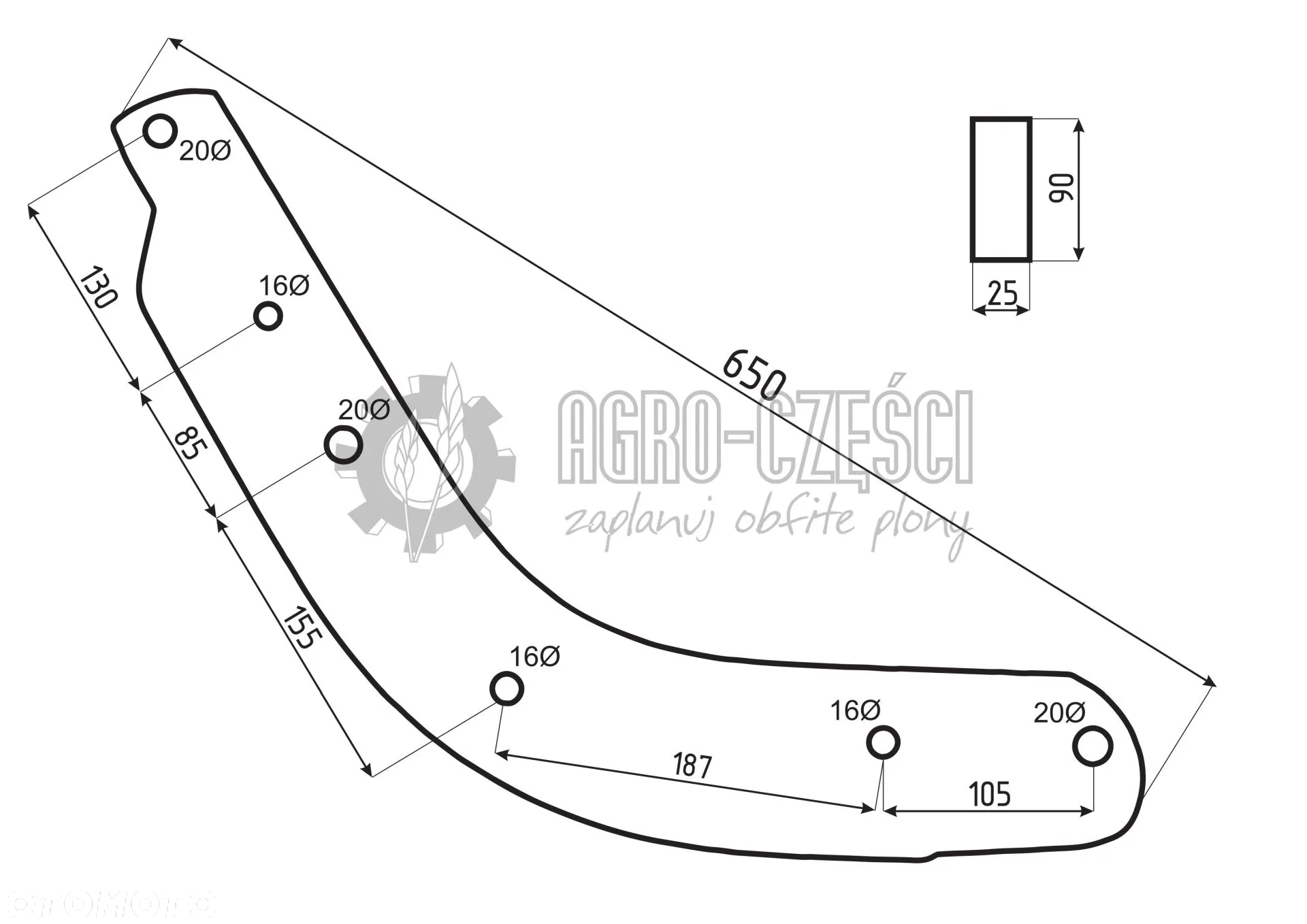 VOGELNOOT GRZĄDZIEL RH78 (RH67) C2200018 iQ PARTS - 2