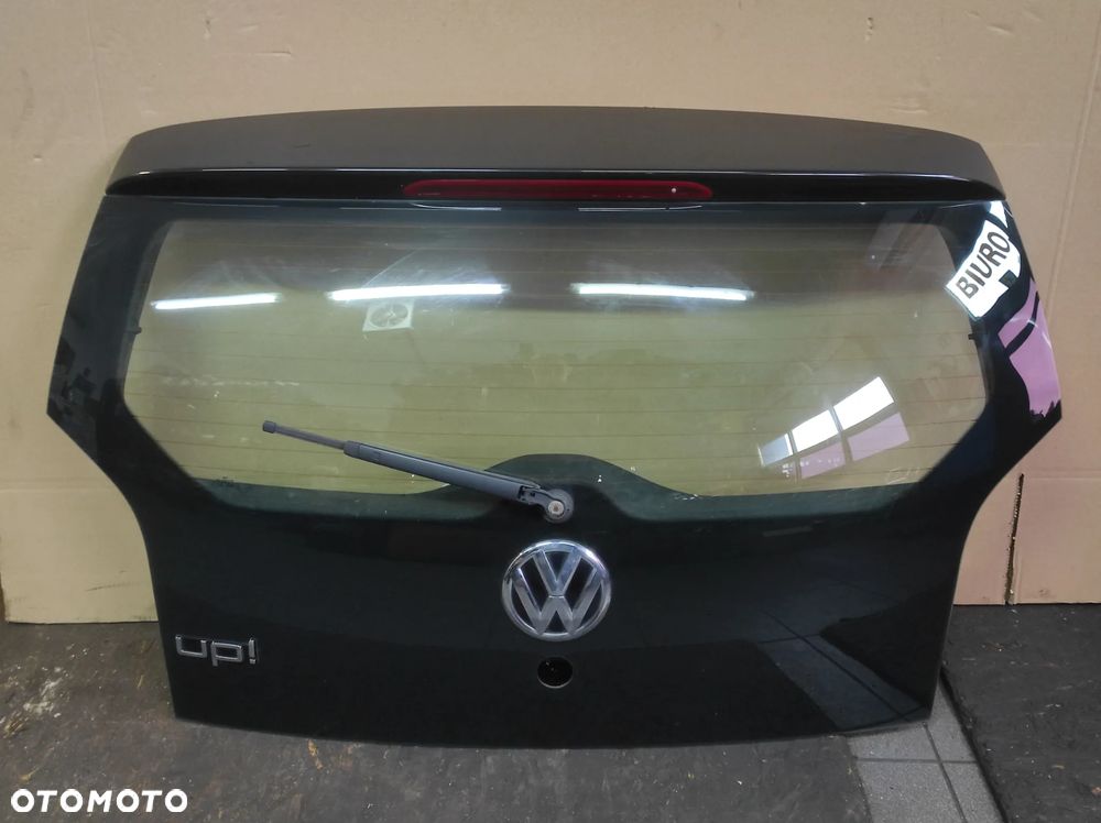 VW UP! KLAPA BAGAŻNIKA SZYBA KLAPY TYLNA LC9X CZARNA WYSYŁKA !!! - 1