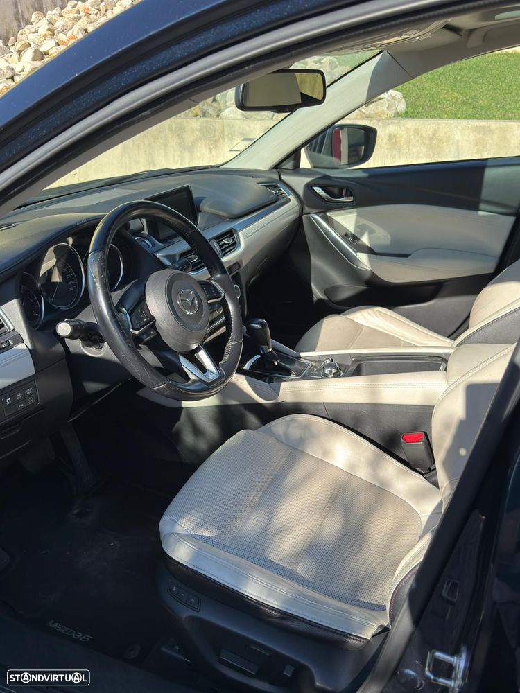 Mazda 6 M6 2.2 SKY-D Excellence AT P.Leather White+Cruise Pack+TAE+Navi - 23