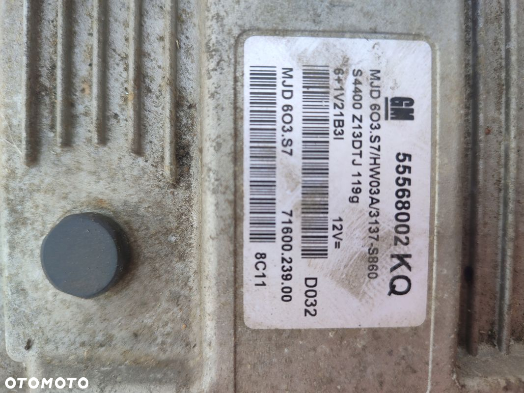 Sterownik silnika OPEL CORSA D 1.3CDTI 06-11 EUROPA 55568002 - 5
