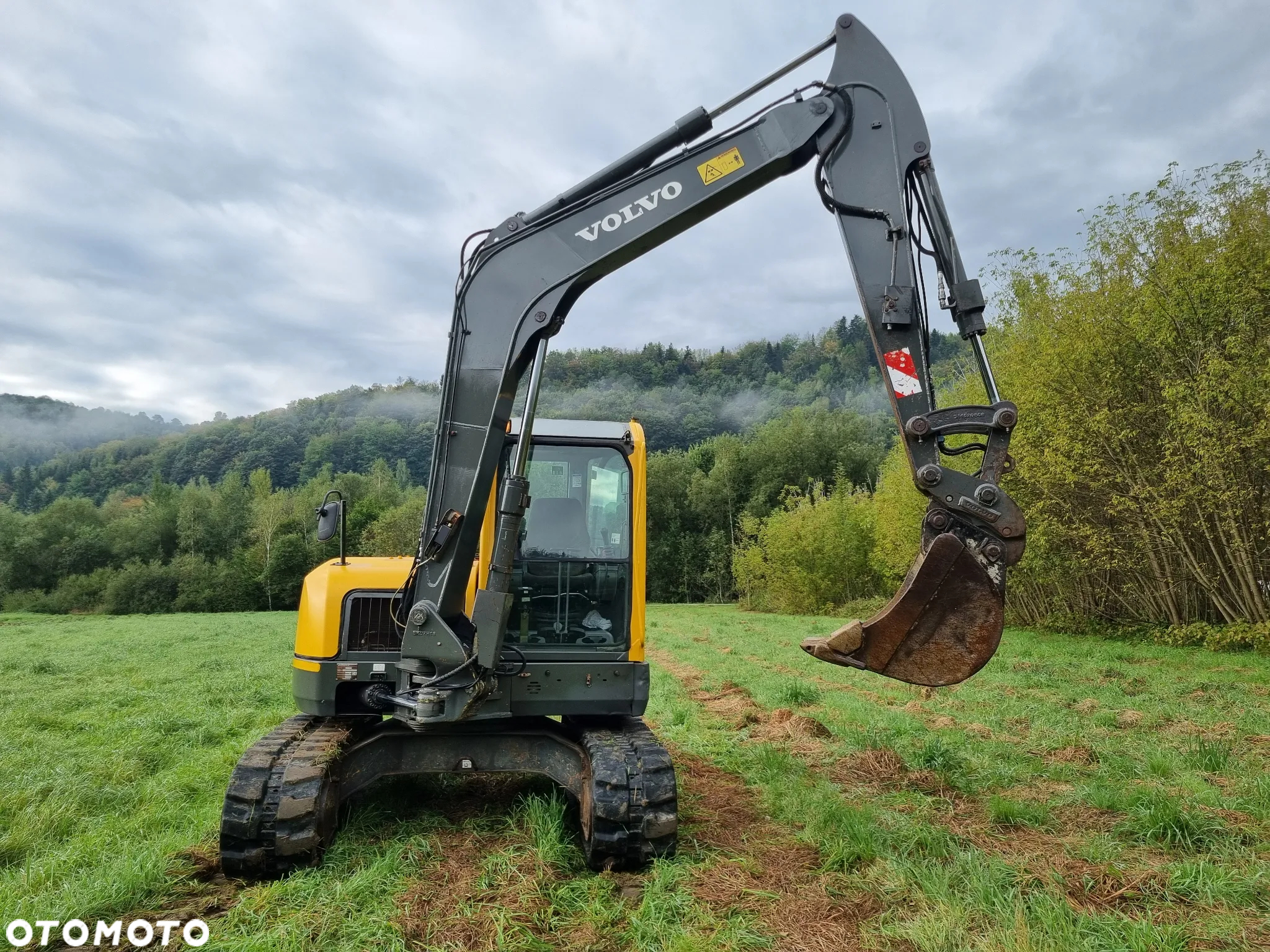 Volvo ECR88plus Koparka Gąsienicowa 10ton Ramię długie PLUS! Perfekcyjny stan z Norwegii! Klima 3łyżki Gąsienice jak nowe Zero wycieków luzów!! - 5