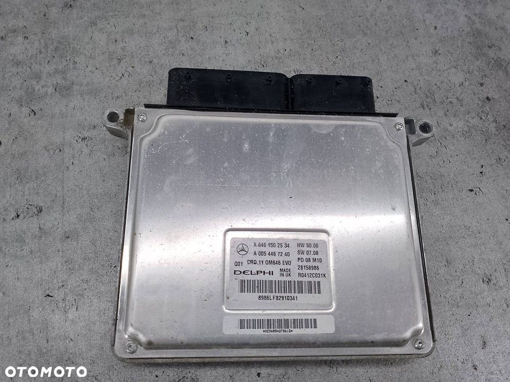KOMPUTER, STEROWNIK MERCEDES-BENZ KLASA C W204 28158986  R0412C031K - 1