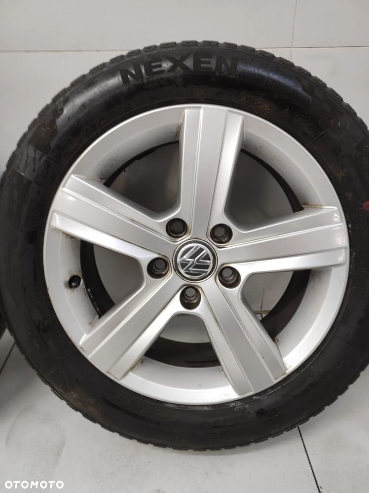 Koła zimowe felgi aluminiowe alusy Volkswagen Golf Sportsvan r16 - 4