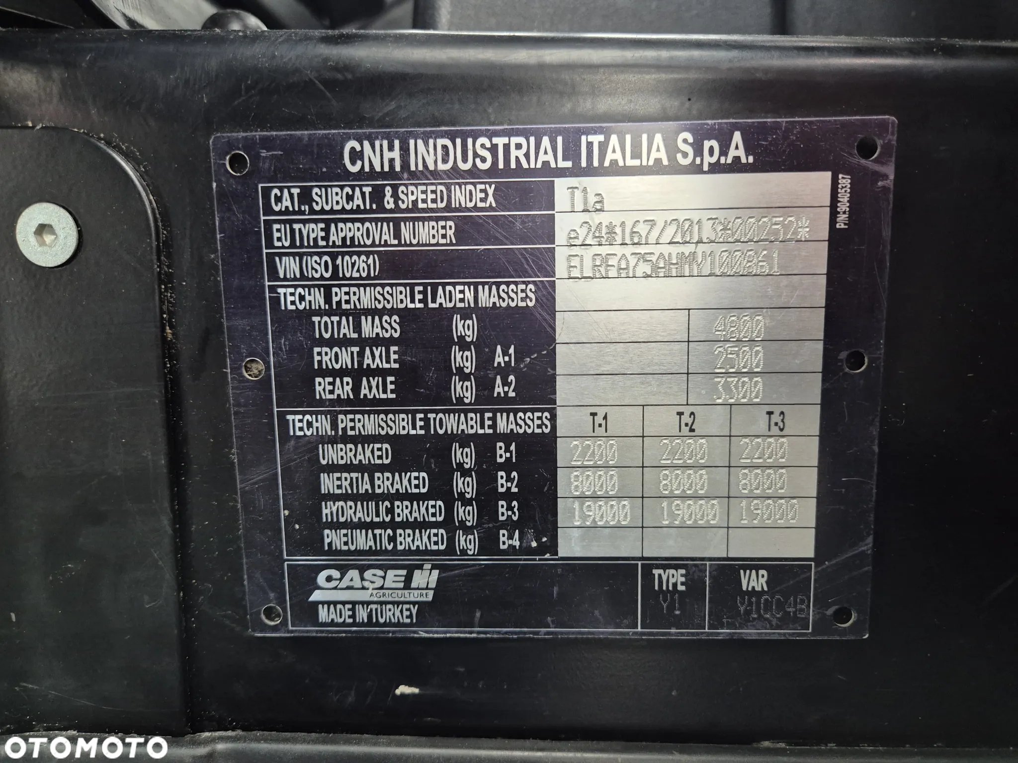 Case IH Y1 FARMALL 75A / TYLKO 1853MTH! / 1 WŁ / STAN BARDZO DOBRY / PŁUG + ZAMIATARKA / MOZLIWY TRANSPORT / OKAZJA RYNKOWA! - 36