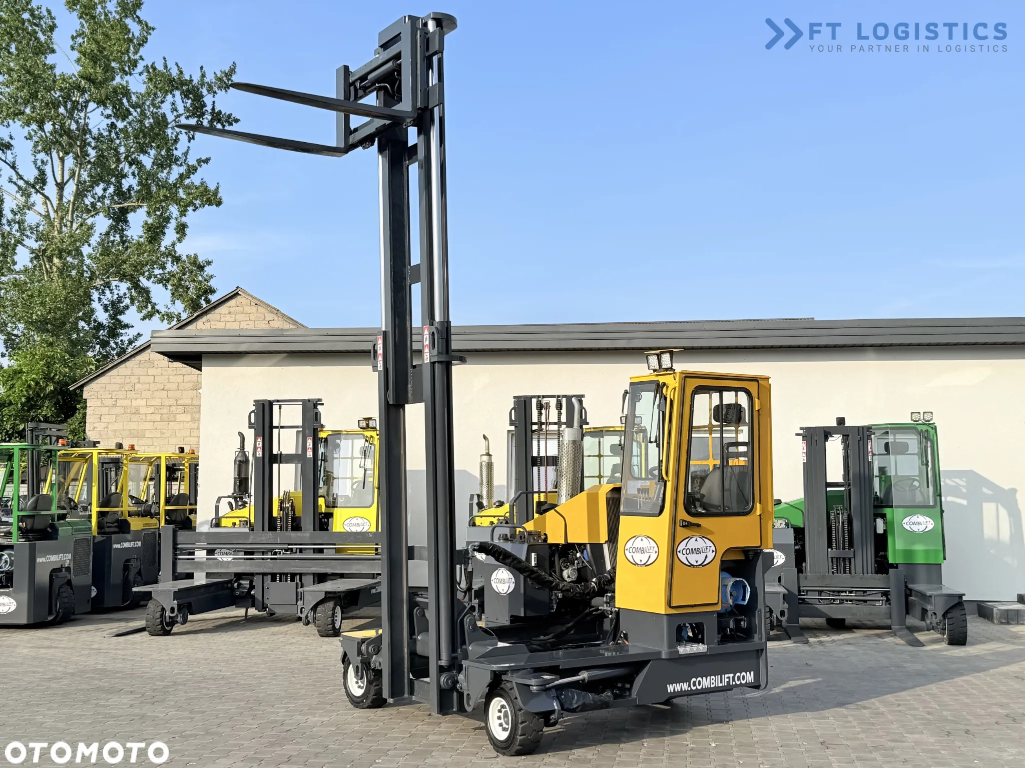 Combilift WÓZEK CZTEROKIERUNKOWY - WIELOKIERUNKOWY C4000 / GAS / DUPLEX 4500MM /JEDYNE 6604 MOTOGODZIN /  PRZESUW WIDEŁ / PEŁNA KABINA / STAN IDEALNY / Szeroka oferta wózków czterokierunkowych i bocznych, dopasowanych do różnorodnych potrzeb i zastosowań - 35