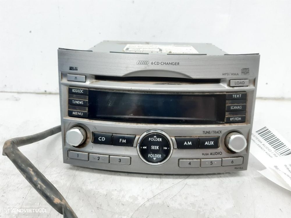 SISTEMA DE ÁUDIO RÁDIO CD SUBARU LEGACY - 1