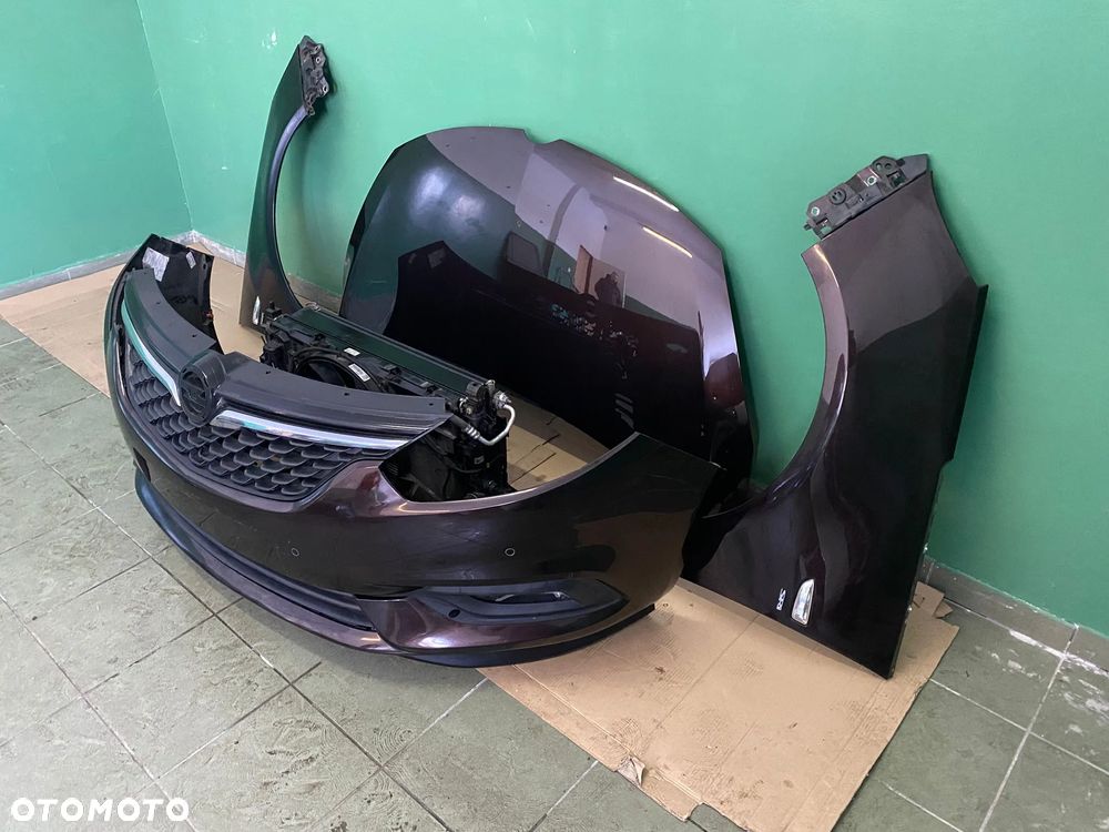 Opel zafira lift Kod lakieru 41C Maska zderzak blatniki kompletny pas - 3