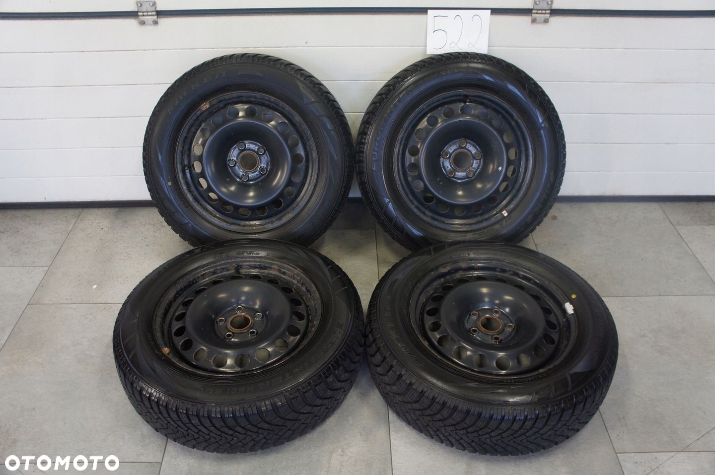 NR 522 Koła Zima Stalowe SKODA KODIAQ 215/65/17 Falken - 2