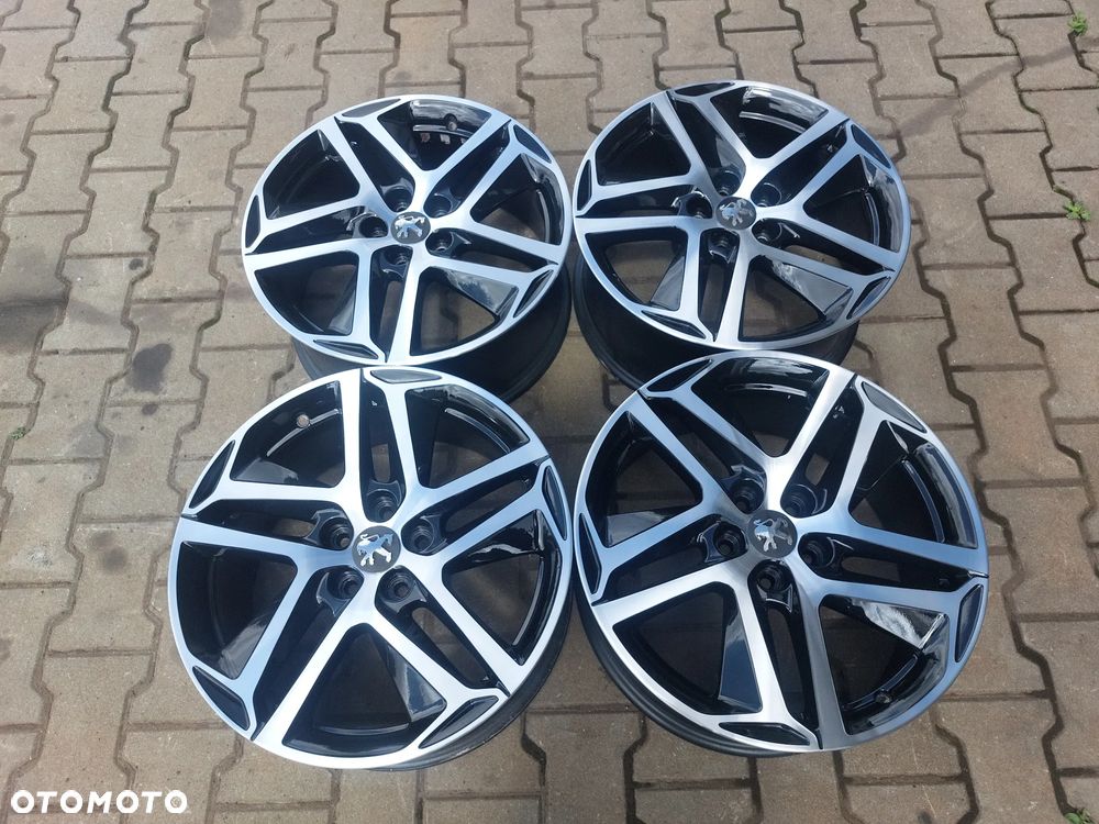 PEUGEOT 308 T9 FELGI ALUFELGI OE 9677989877 R18 8J ET48 5X108 JAK NOWE - 10