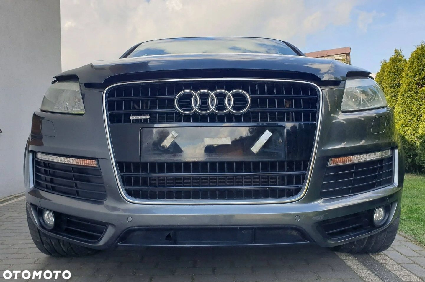 AUDI Q7 4L ZDERZAK PRZEDNI LZ7S ORYG - 5