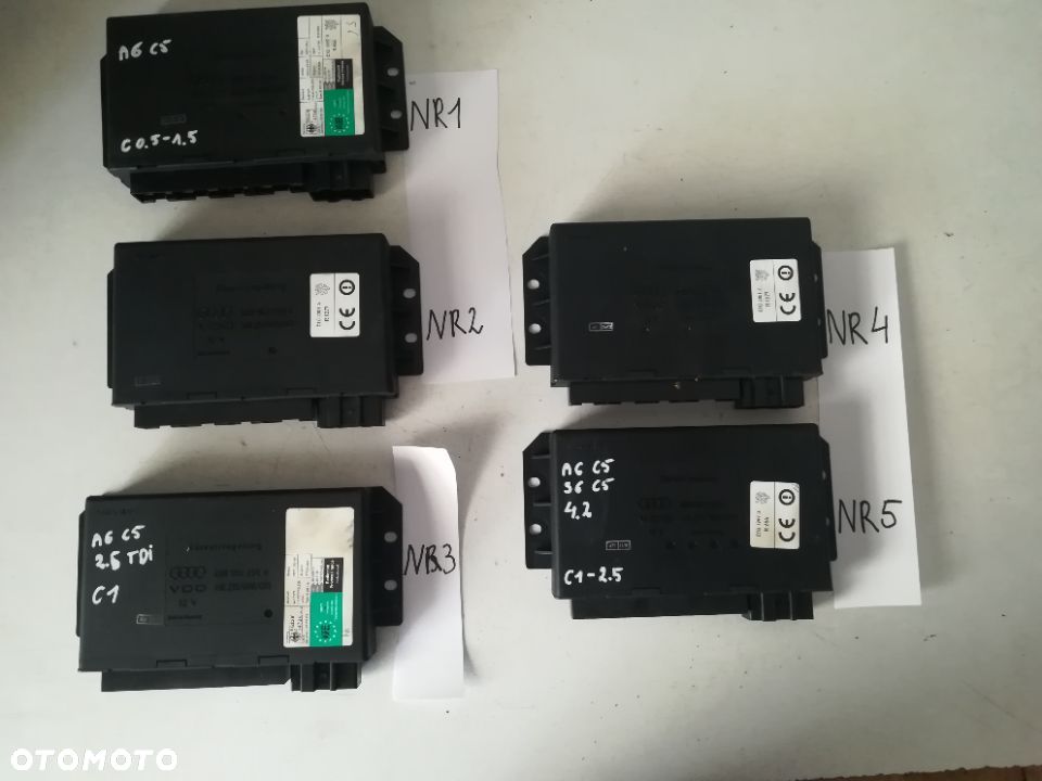 MODUŁ STEROWNIK KOMFORTU AUDI 4B0962258D - 1