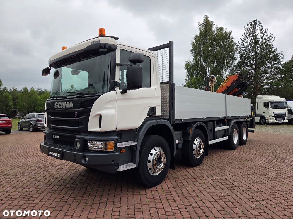 Scania P 450 *PALFINGER PK23002 SH C+ RADIO* 6,9m PAKA* 8x4* KLIMA* ZADBANY* Z FRANCJI* - 4